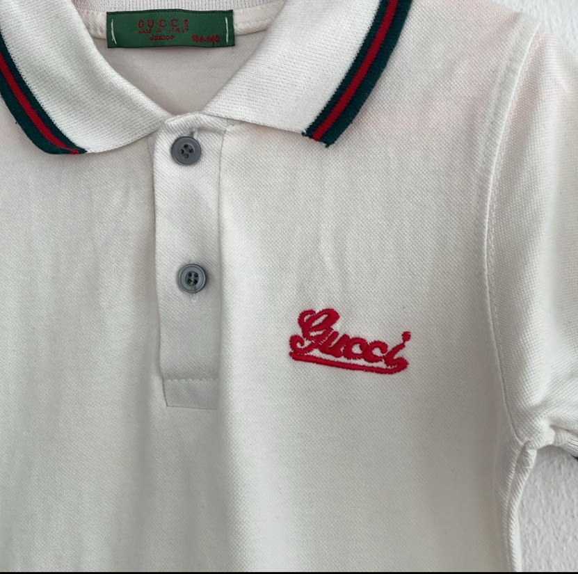 Kız Çocuk Beyaz Kısa Kollu Pamuklu Elbise - Görsel 4