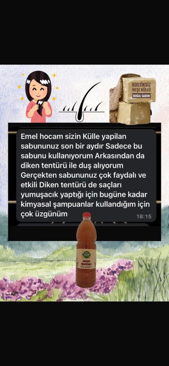 Kostiksiz Meşe Küllü Doğal Sabun - Görsel 2