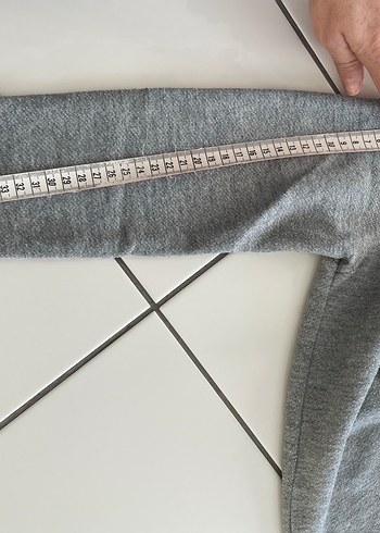 Kız Çocuk Gri Uzun Kollu Sweatshirt - Görsel 7