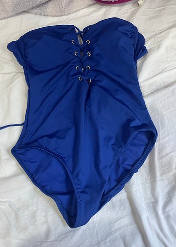 Lacivert İnce Askılı Mayo - Görsel 2