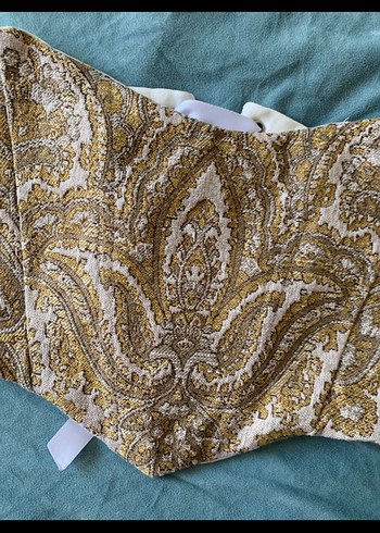 Dantel İşlemeli Bohem Straplez Bustiyer - Görsel 3