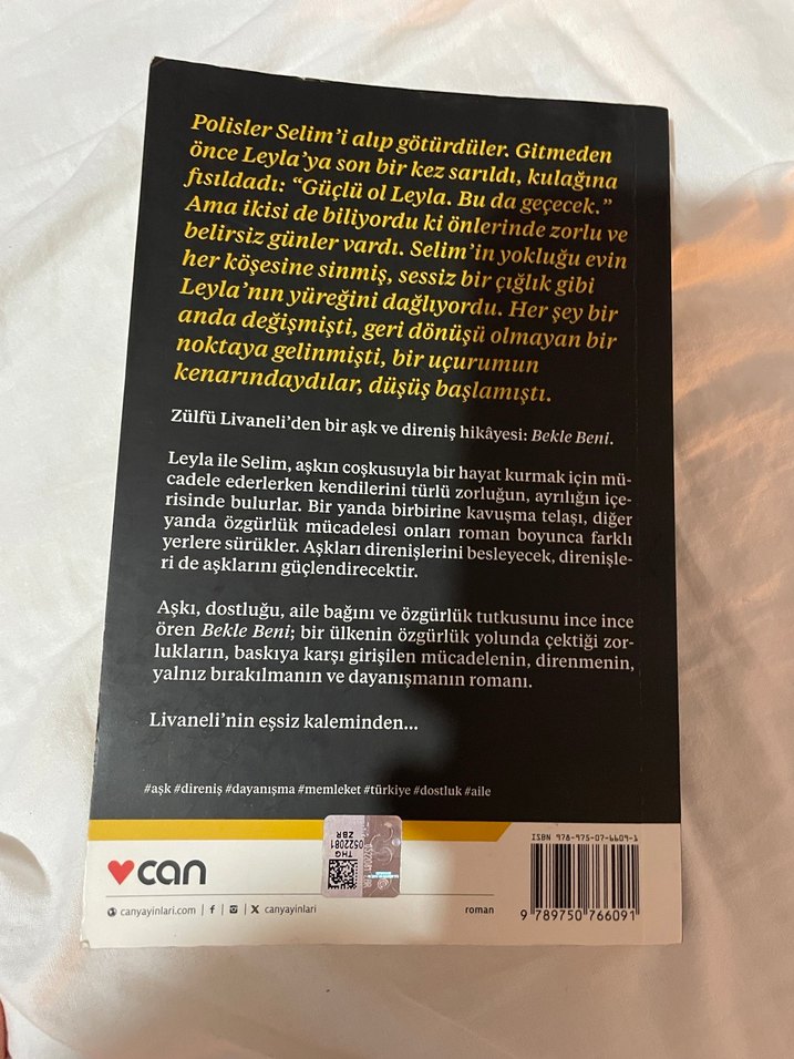 Bekle Beni - Livaneli Roman - Görsel 2