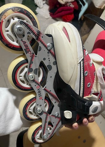 Kırmızı converse model Paten - Görsel 3