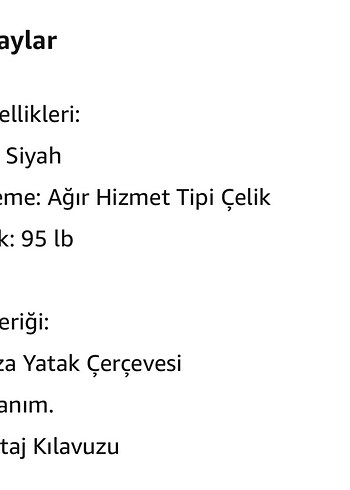 Siyah Metal ranza - Görsel 8