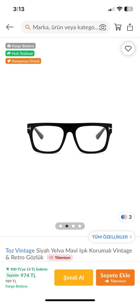 Şeffaf Camlı Siyah Modern Klasik Kadın Gözlüğü - Görsel 2