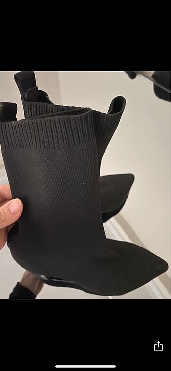 37 Beden siyah Renk Çorap çizme