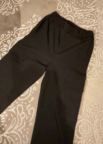 Kumaş Kargo Pantolon - Görsel 2