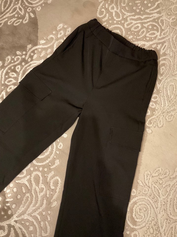 Kumaş Kargo Pantolon - Görsel 2