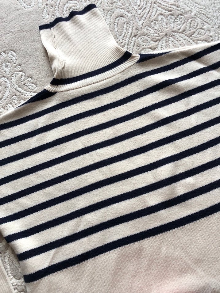 Çizgili Kazak - Görsel 2