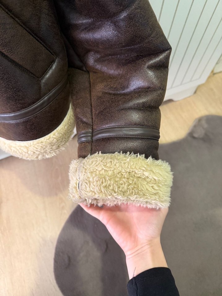 Zara Kürklü Ceket - Görsel 4