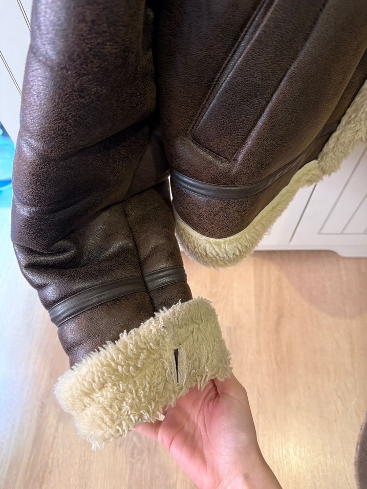 Zara Kürklü Ceket - Görsel 5