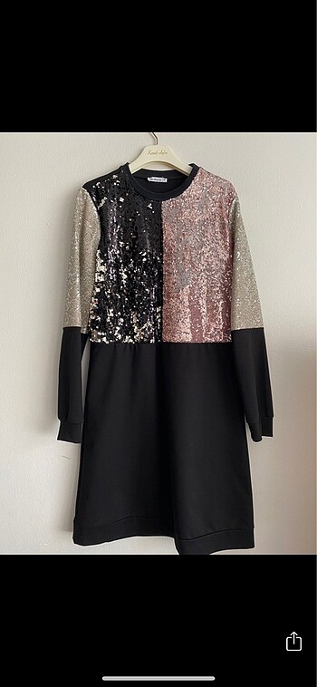 Moodbasic Payetli tunik
