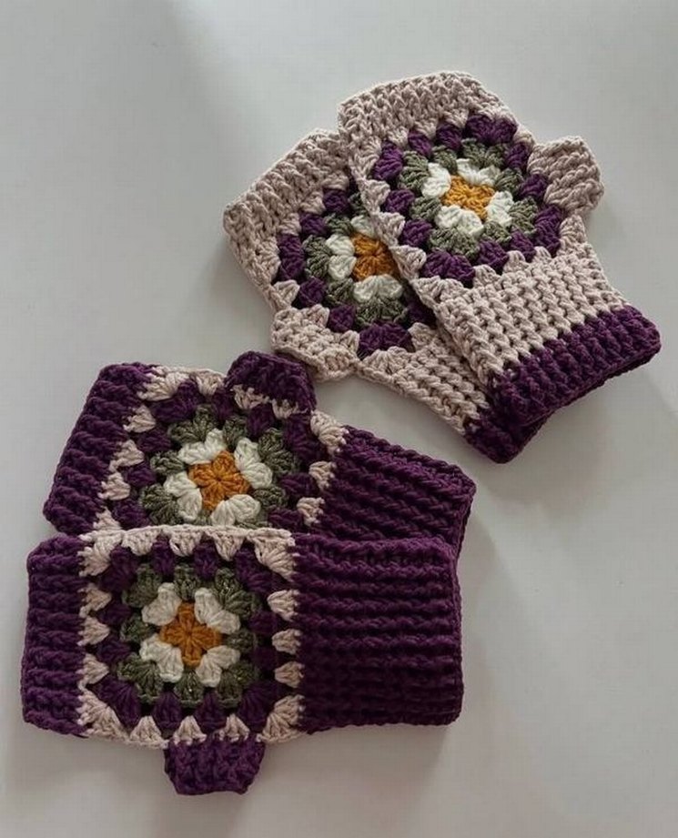 Örgü eldiven - Görsel 4