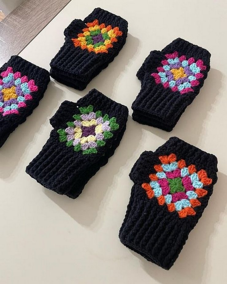 Örgü eldiven - Görsel 2