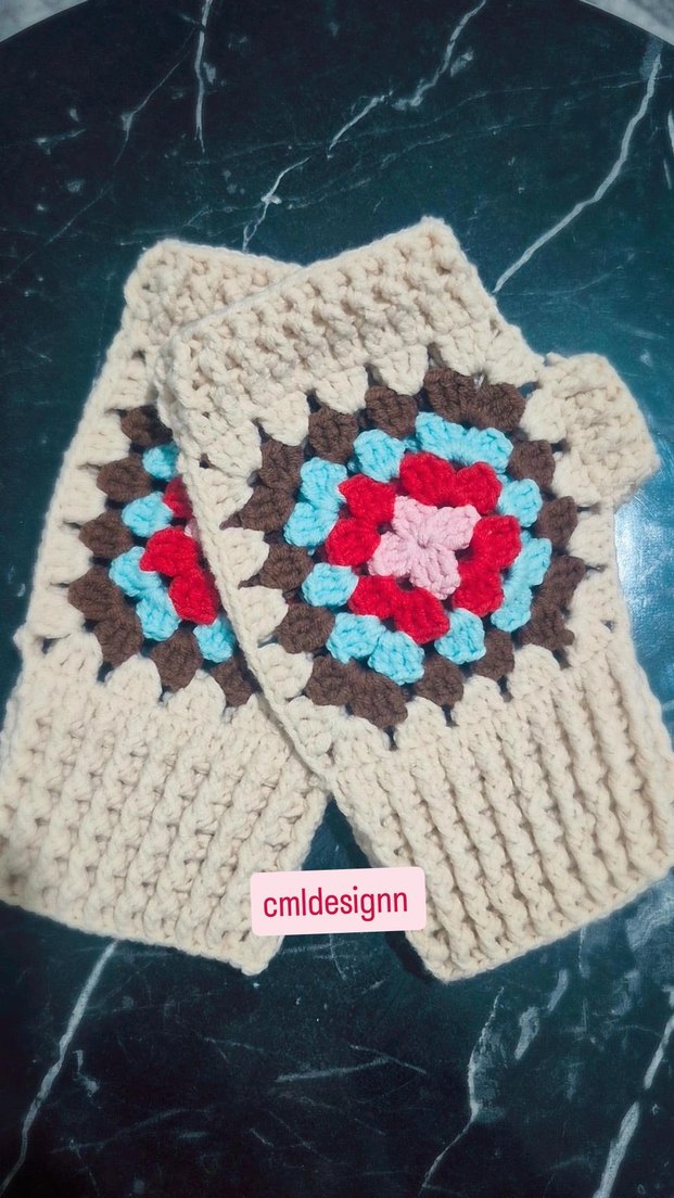 Örgü eldiven - Görsel 5