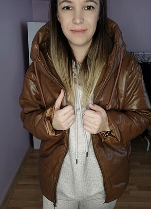 s Beden Zara model şişme mont