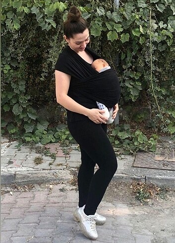 Hb sıyah wrap sling