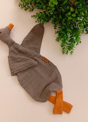 DARK GRAY MUSLIN UYKU ARKADAŞI