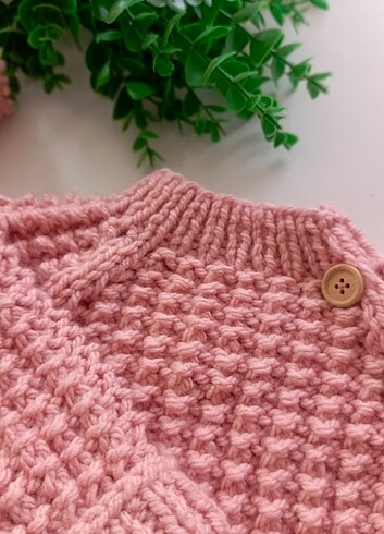 HB BEBE KAZAGI & şapka takım - Görsel 2