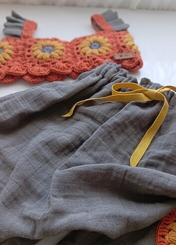 Kız çocuk/bebek takım 2 yas - Görsel 2