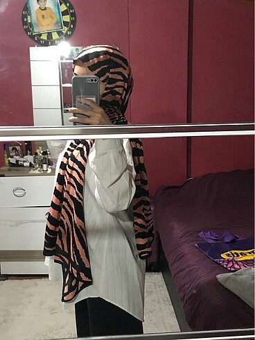Beden Zebra desen şal