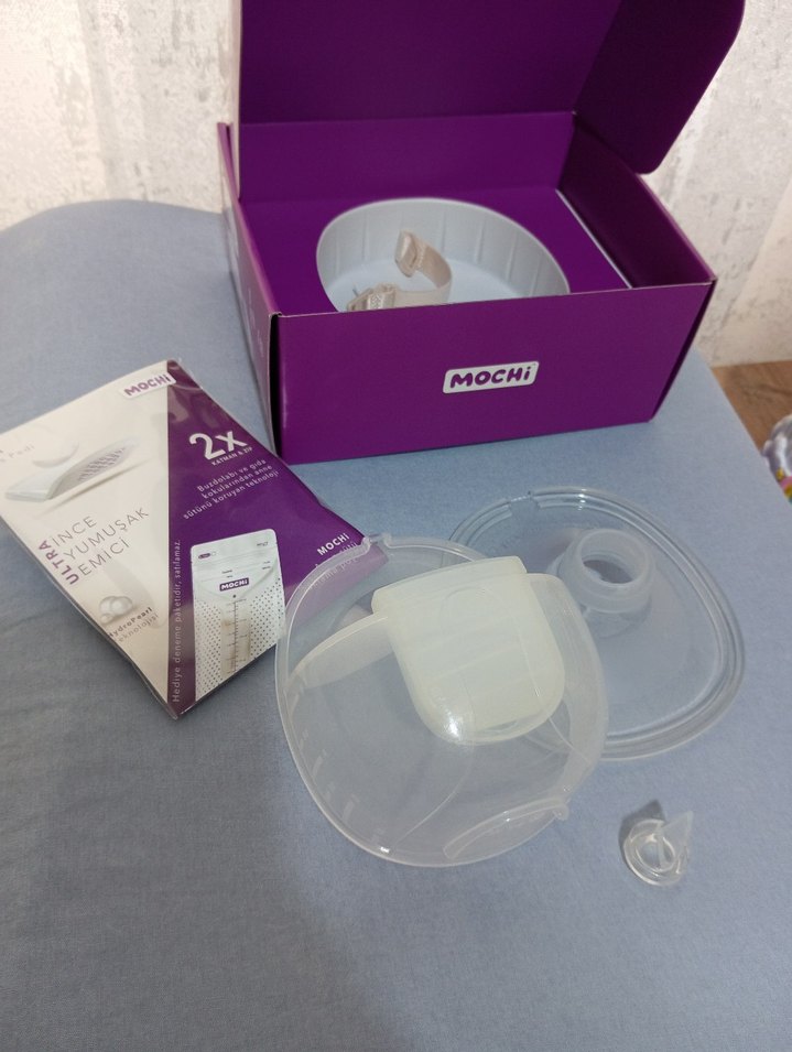 Mor MOCHi Göğüs Pompası ve Saklama Poşeti - Görsel 3
