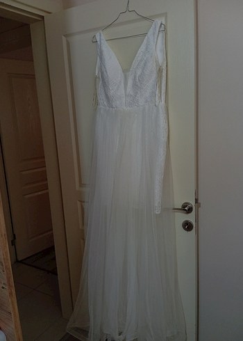 Kırık Beyaz Abiye - Görsel 7