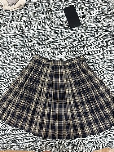 Pileli etek pull&bear