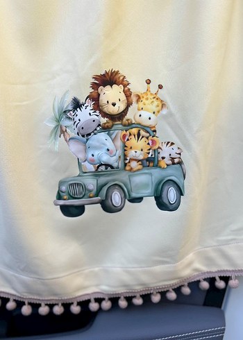 El yapımı Bebek Güneş Perdesi - Görsel 2