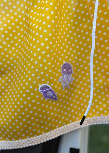 El Yapımı Bebek Güneş Perdesi - Görsel 3