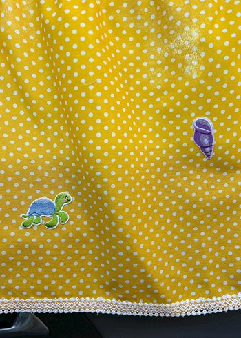 El Yapımı Bebek Güneş Perdesi - Görsel 2