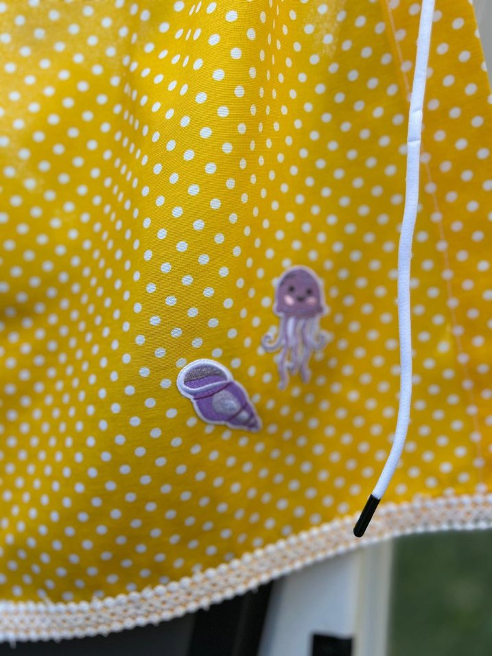 El Yapımı Bebek Güneş Perdesi - Görsel 3