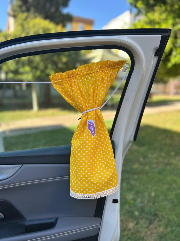 El Yapımı Bebek Güneş Perdesi - Görsel 5