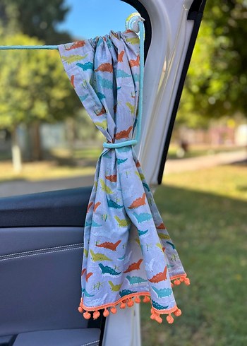 El Yapımı Bebek Güneş Perdesi - Görsel 4