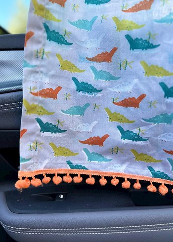 El Yapımı Bebek Güneş Perdesi - Görsel 3