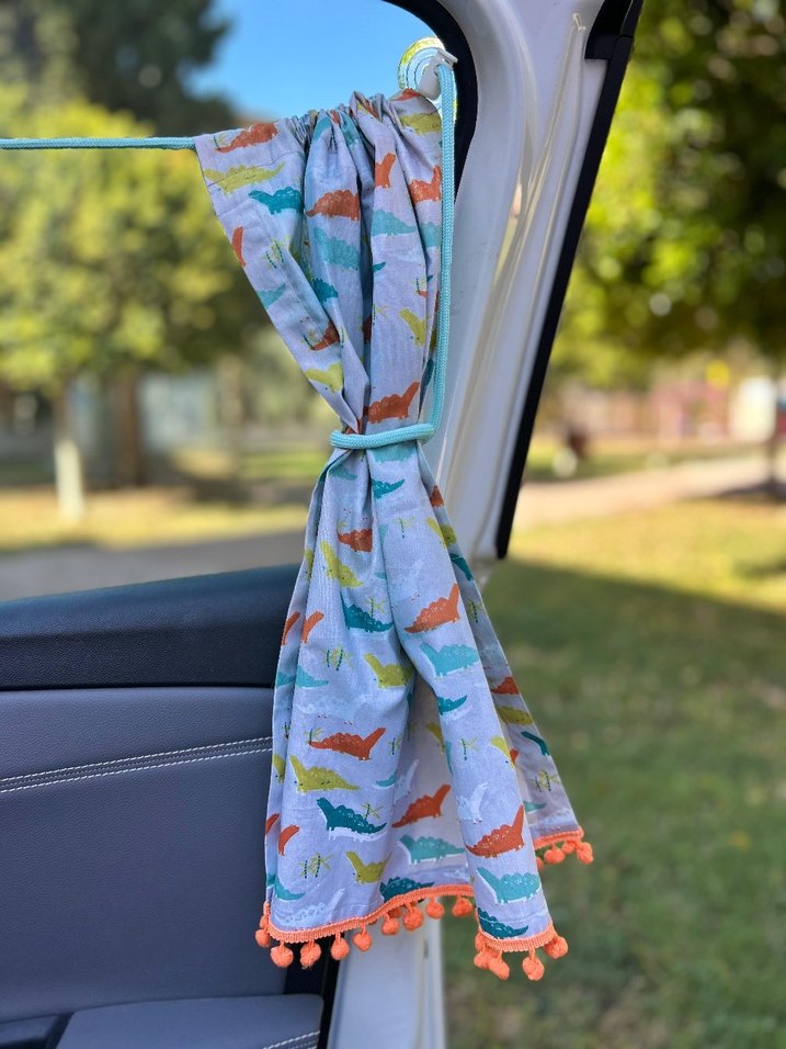 El Yapımı Bebek Güneş Perdesi - Görsel 4