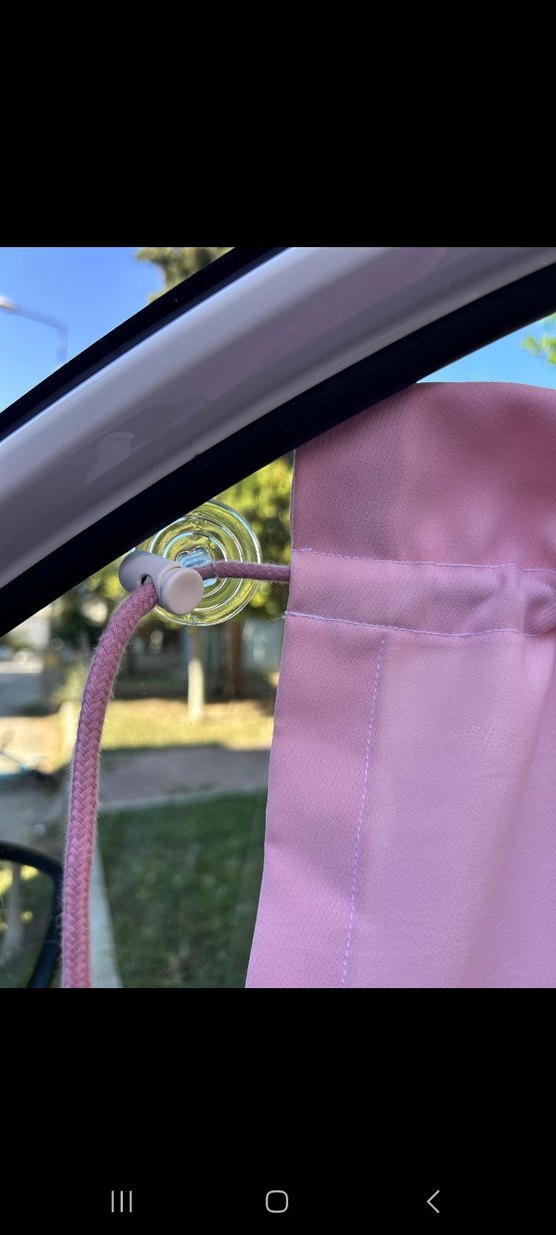 El yapımı Bebek Güneş Perdesi - Görsel 4