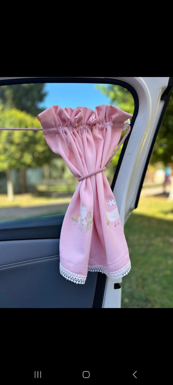 El yapımı Bebek Güneş Perdesi - Görsel 5