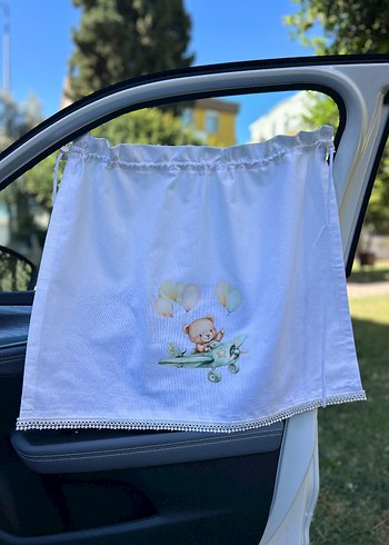 El Yapımı Bebek Güneş Perdesi - Görsel 4