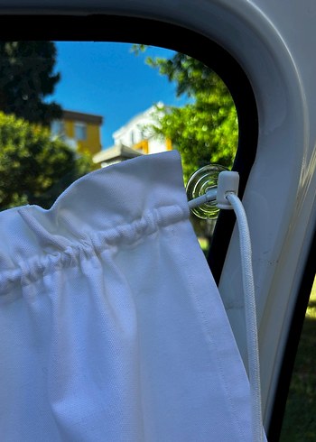 El Yapımı Bebek Güneş Perdesi - Görsel 2