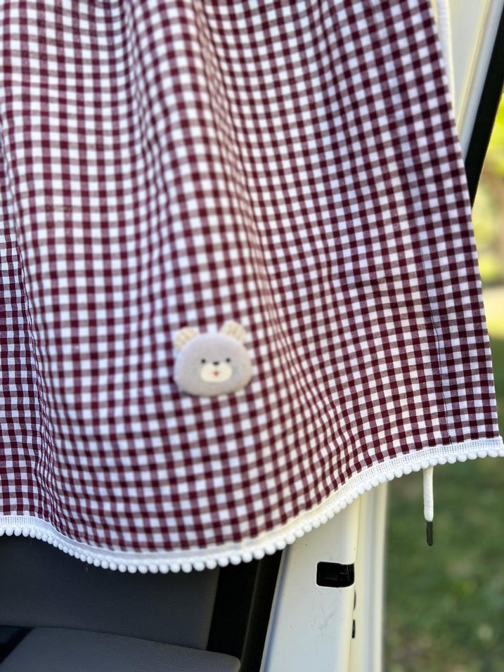 El Yapımı Bebek Güneş Perdesi - Görsel 2