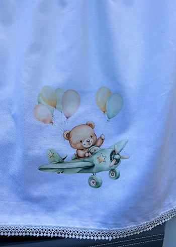 El Yapımı Bebek Güneş Perdesi - Görsel 2