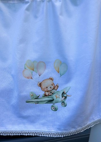 El Yapımı Bebek Güneş Perdesi - Görsel 3