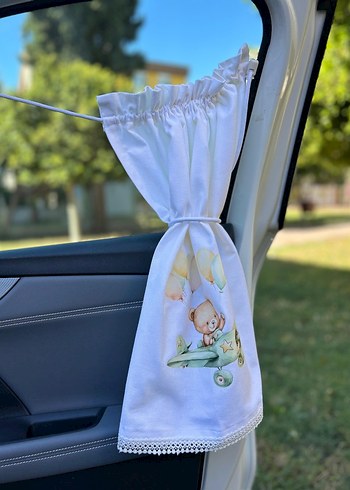 El Yapımı Bebek Güneş Perdesi - Görsel 4