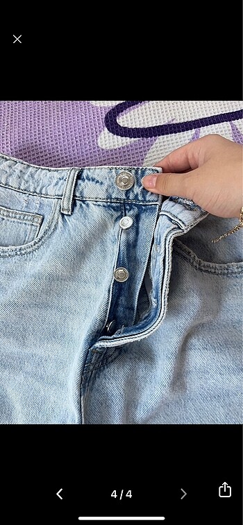 s Beden mavi Renk #stradivarius#şort