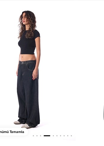 VOID bol oversize Super Baggy Pantolon Unisex - Görsel 2