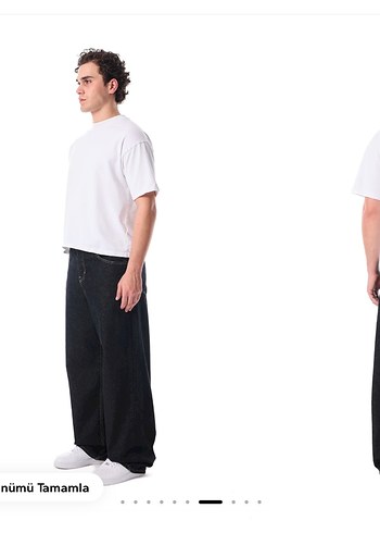 VOID bol oversize Super Baggy Pantolon Unisex - Görsel 7