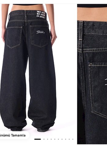 VOID bol oversize Super Baggy Pantolon Unisex - Görsel 5