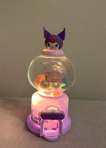 Mor Kuromi Işıklı Oyuncak Otomat ( gece lambası kumbara ) - Görsel 3
