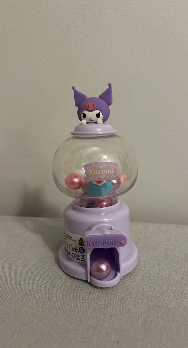 Mor Kuromi Işıklı Oyuncak Otomat ( gece lambası kumbara ) - Görsel 4